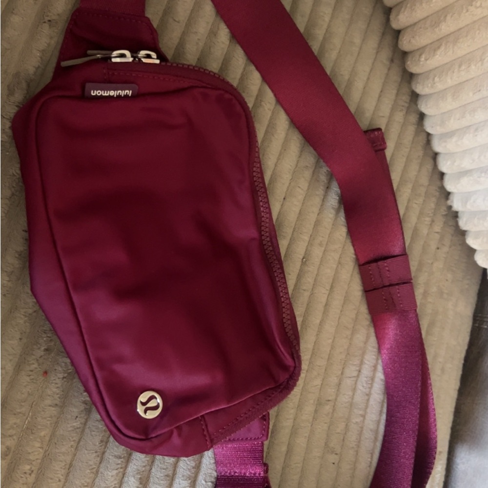 lululemon athletica Maroon Belt Bag